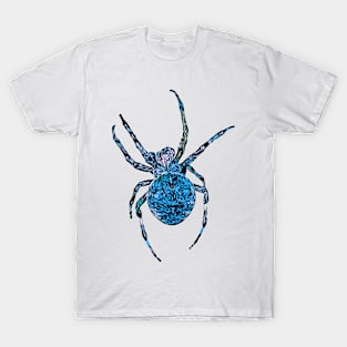 Blue Spider Fierce Orb-Weaver T-Shirt